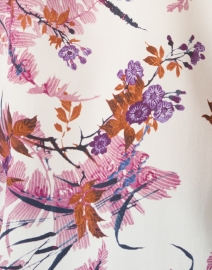 Fabric image thumbnail - Kobi Halperin - Laurena Ivory Floral Printed Blouse
