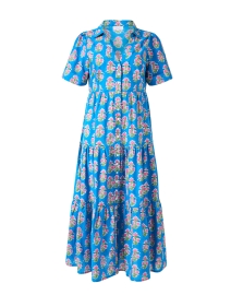 Dawn Blue Floral Print Dress