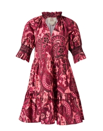 Product image thumbnail - Figue - Halima Pink Paisley Cotton Dress