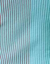 Fabric image thumbnail - Emporio Armani - Blue and Red Abstract Sweater