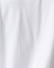 Fabric image thumbnail - Vince - White Jersey Polo Top