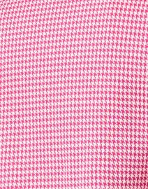 Fabric image thumbnail - Harris Wharf London - Pink Houndstooth Cotton Blazer 
