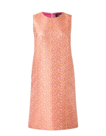 Beige Jacquard Mini Dress | Paule Ka