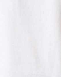 Fabric image thumbnail - Kinross - White Cotton Cashmere Vest Top
