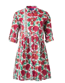 Deauville Multi Floral Print Shirt Dress