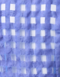 Fabric image thumbnail - Connie Roberson - Rita Blue Sheer Plaid Jacket