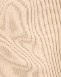 Fabric image thumbnail - Burgess - Cora Beige Cotton Cashmere Knit Dress