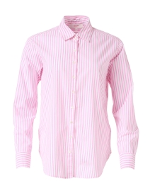 Beau Pink Stripe Cotton Shirt