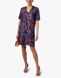 Look image thumbnail - Momoni - Sarraina Multi Paisley Silk Dress