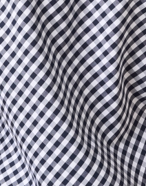 Fabric image thumbnail - Hinson Wu - Lulu Navy Gingham Cotton Shirt