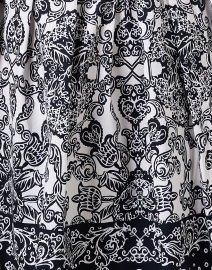 Fabric image thumbnail - Samantha Sung - Audrey Indigo Print Stretch Cotton Dress