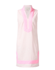 Pink Linen Tunic Dress