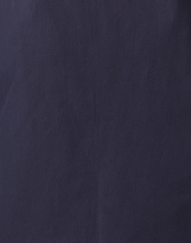 Fabric image thumbnail - Lafayette 148 New York - Navy Cotton Shirt Dress