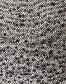 Fabric image thumbnail - Marc Cain - Grey and Black Wool Cotton Tweed Jacket