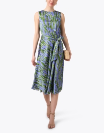 Look image thumbnail - Santorelli - Carma Multi Abstract Print Dress