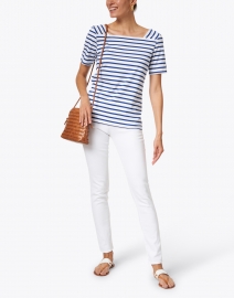 Extra_3 image thumbnail - Loeffler Randall - Mallory Cognac Woven Leather Crossbody Bag