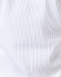 Fabric image thumbnail - Veronica Beard - Hania White Polo Top