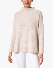 Eileen Fisher - Maple Oat Cotton Tunic Sweater