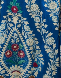Fabric image thumbnail - Momoni - Constant Blue Multi Floral Dress