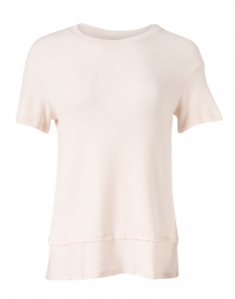 Product image thumbnail - Southcott - Clifton Shell Pink Cotton and Modal Shirt