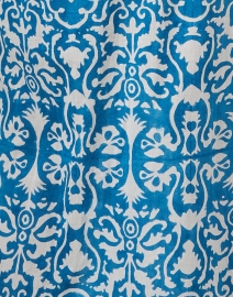Fabric image thumbnail - Lisa Corti - Blue Print Cotton Kaftan