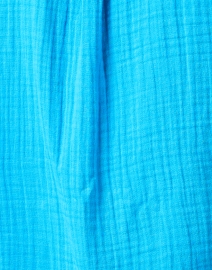 Fabric image thumbnail - Xirena - Scout Blue Cotton Gauze Shirt