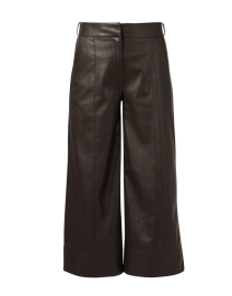 Odele Brown Faux Leather Pant