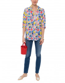 Caprisi Floral Print Shirt