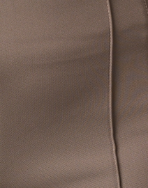 Fabric image thumbnail - Lafayette 148 New York - Gramercy Taupe Stretch Pintuck Pant