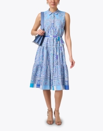 Look image thumbnail - Kobi Halperin - Vivi Blue Multi Paisley Dress