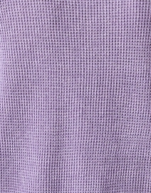 Fabric image thumbnail - Lisa Todd - Purple Stitch Cotton Sweater
