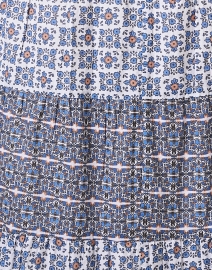 Fabric image thumbnail - Ro's Garden - Jinette Blue Print Maxi Dress