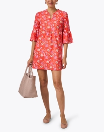 Look image thumbnail - Jude Connally - Kerry Red Floral Dress