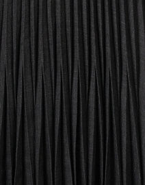 Fabric image thumbnail - D.Exterior - Black Pleated Wool Skirt