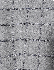 Fabric image thumbnail - Amina Rubinacci - Notizia Grey Sequin Blazer