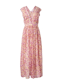 Product image thumbnail - Poupette St Barth - Agnes Pink and Yellow Dress