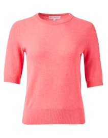 Coral Cashmere Sweater