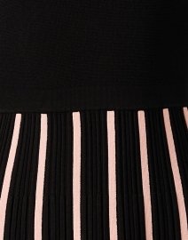 Fabric image thumbnail - Paule Ka - Black and Beige Knit Dress