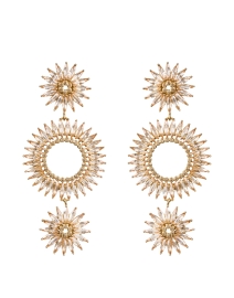 Product image thumbnail - Mignonne Gavigan - Madeline Champagne Crystal Earrings