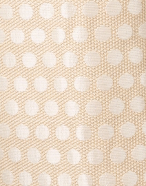 Fabric image thumbnail - Paule Ka - Beige Jacquard Topper Coat