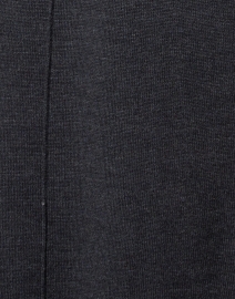 Fabric image thumbnail - Repeat Cashmere - Dark Grey Wool Swing Dress