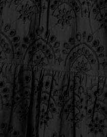 Fabric image thumbnail - Bell - Cara Black Eyelet Dress