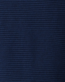 Fabric image thumbnail - Kinross - Navy Garter Stitch Cotton Cardigan