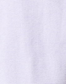 Fabric image thumbnail - Kinross - Lilac Purple Garter Stitch Cotton Sweater