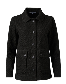 Product image thumbnail - Elliott Lauren - Black Textured Jacket