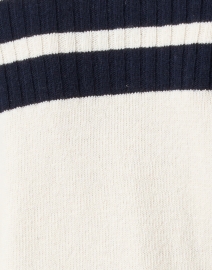 Fabric image thumbnail - Saint James - Nola Cream and Navy Wool Sweater