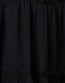 Fabric image thumbnail - Sail to Sable - Black Smocked Midi Dress