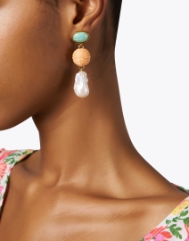 Look image thumbnail - Lizzie Fortunato - Mandarina Multi Drop Earrings