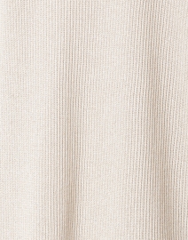 Fabric image thumbnail - Fabiana Filippi - Beige Lurex Cotton Blend Cardigan
