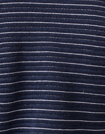 Fabric image thumbnail - Kinross - Navy and White Striped Cotton Jacket